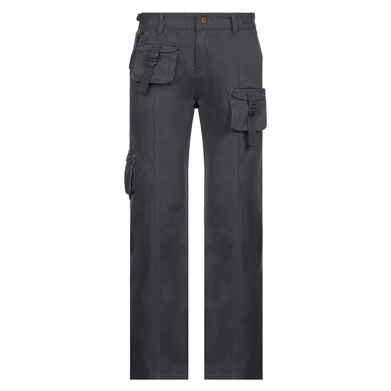 Vintage Low Rise Cargo Jeans