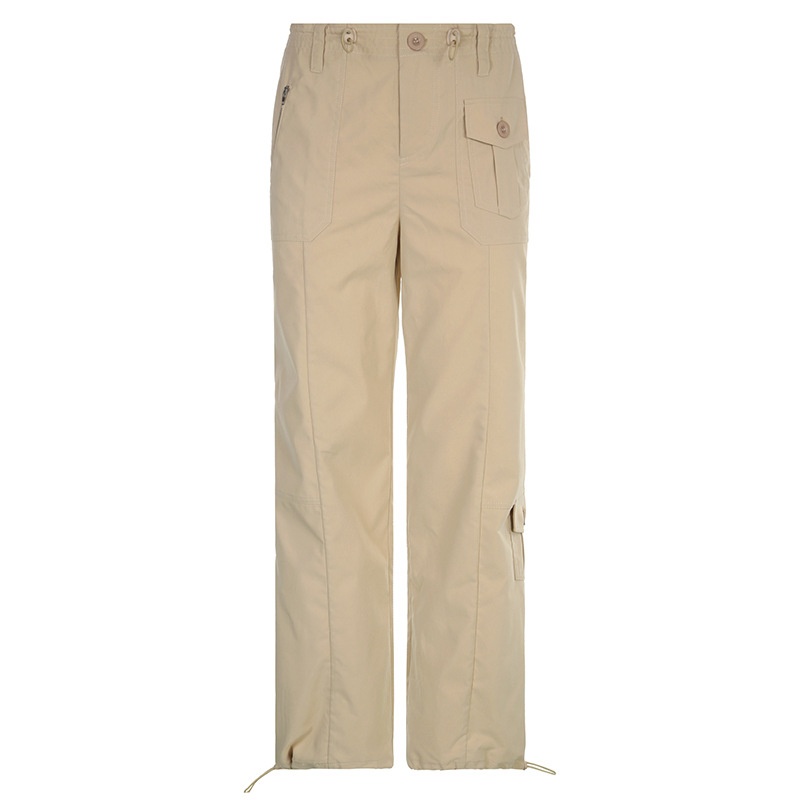 Baggy Drawstring Y2K Cargo Pants
