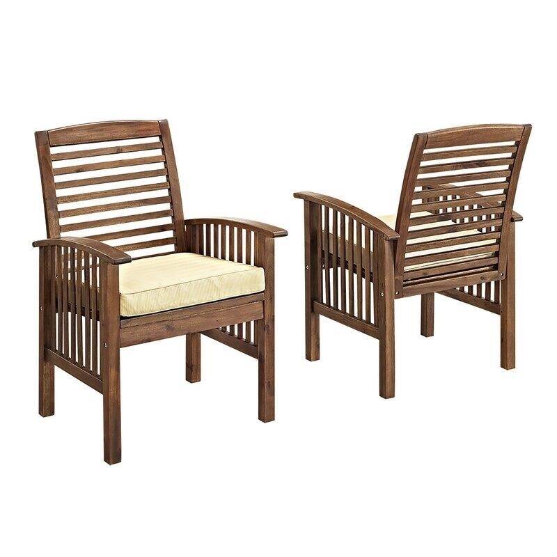 Diboll Rectangular 6 - Person 55'' Long Dining Set with Cushions