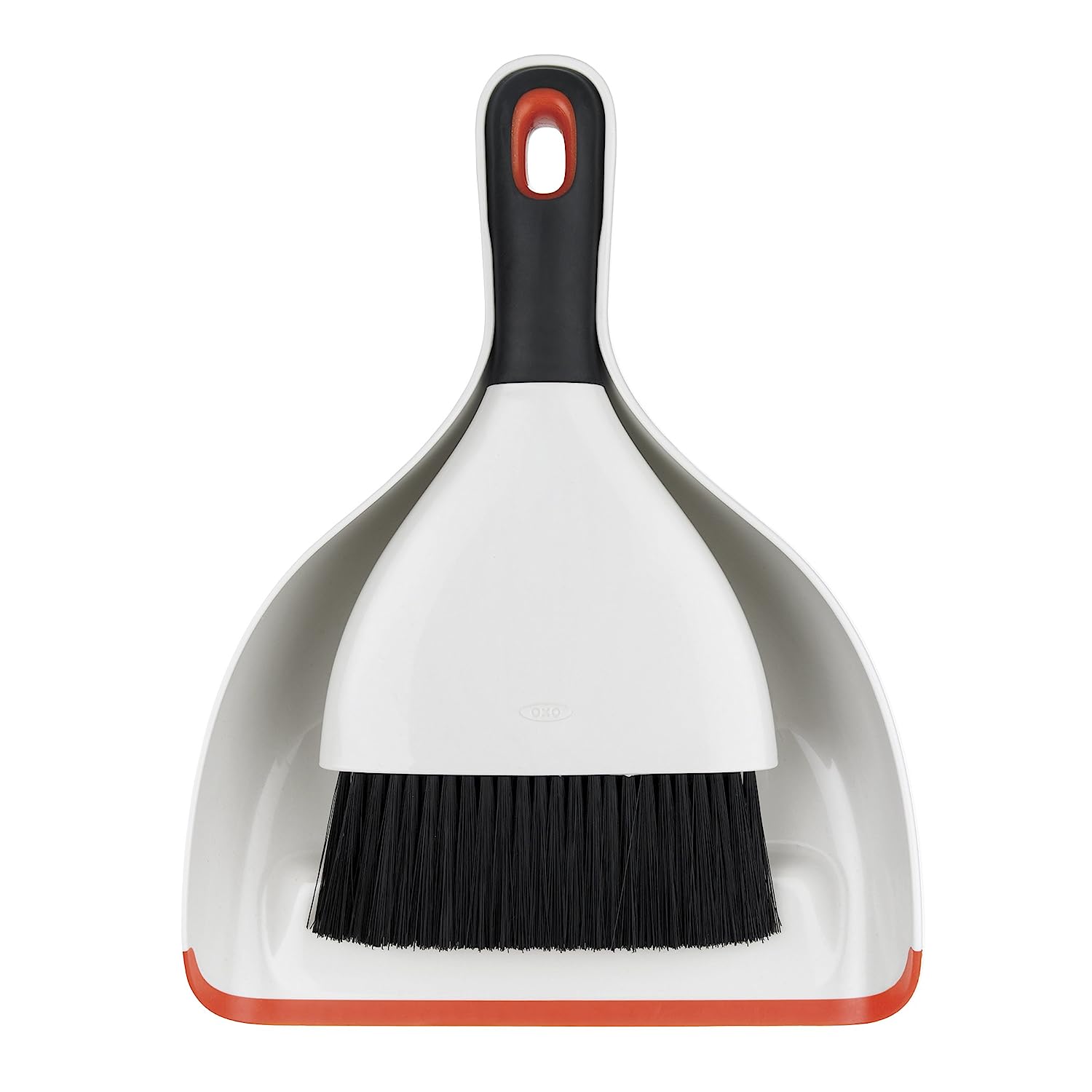 OXO Good Grips Dustpan and Brush Set. White