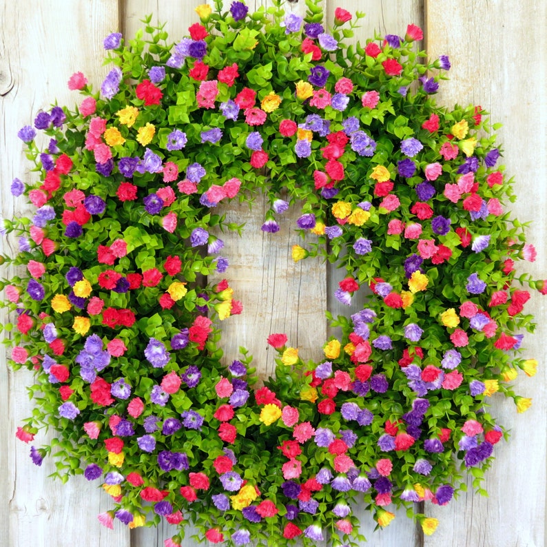 ✨✨Colorful Spring Summer Wreath