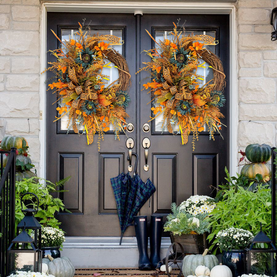 Fall Grapevine Wreath
