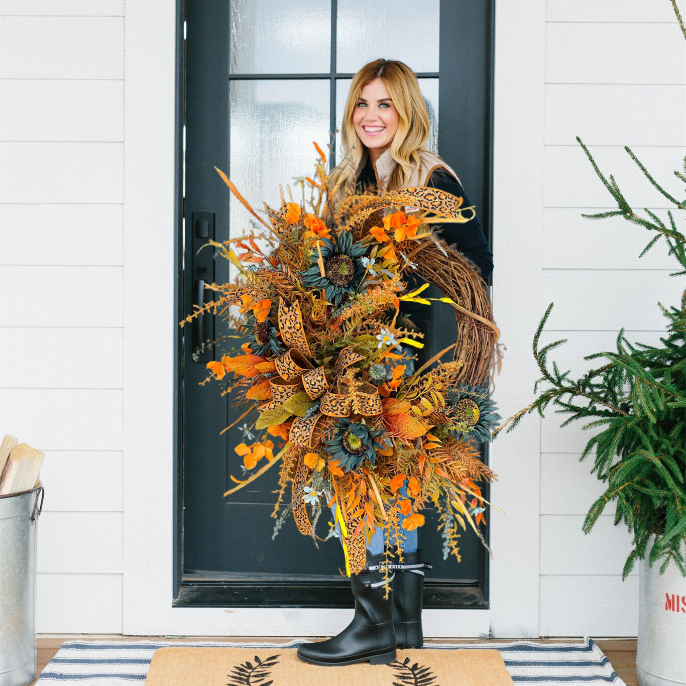 Fall Grapevine Wreath