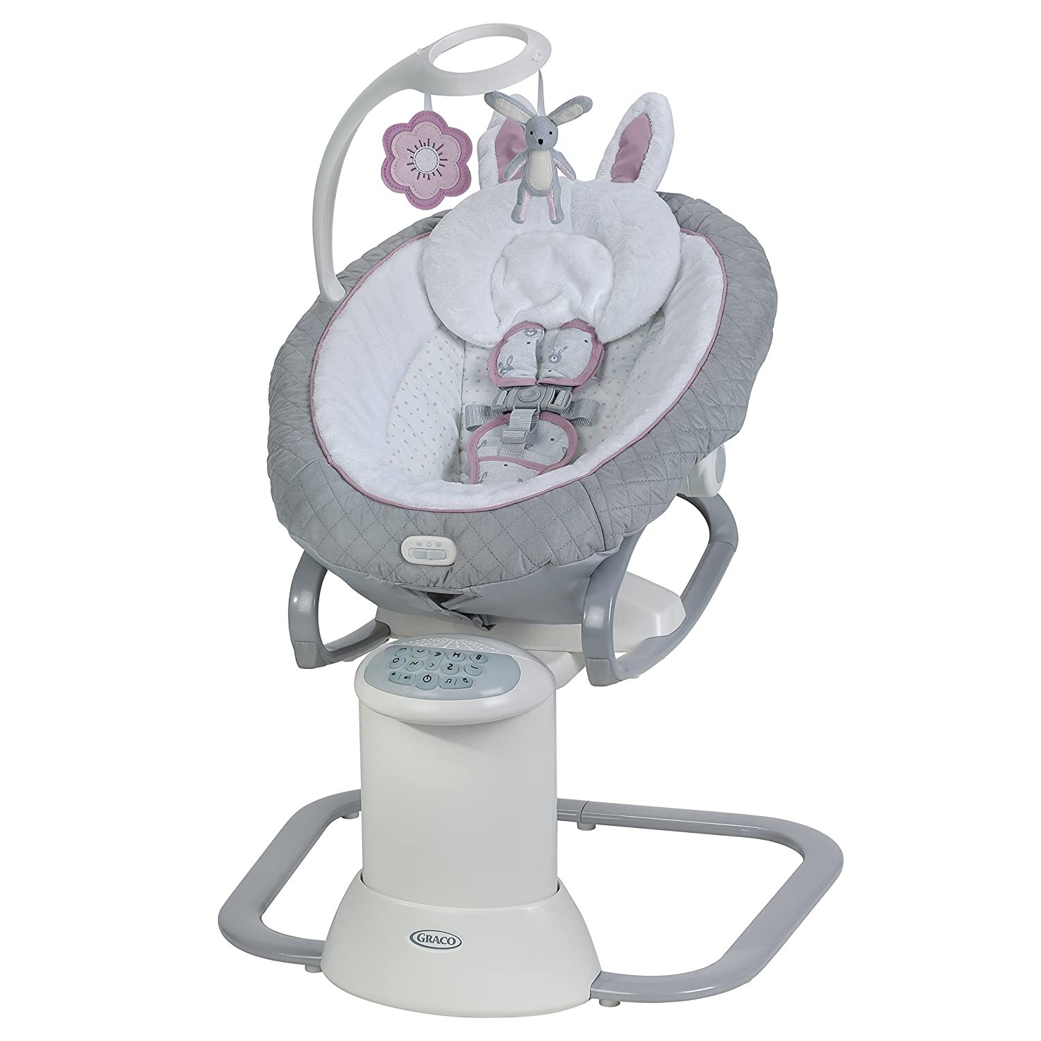 Baby swing with detachable rocker&stroller