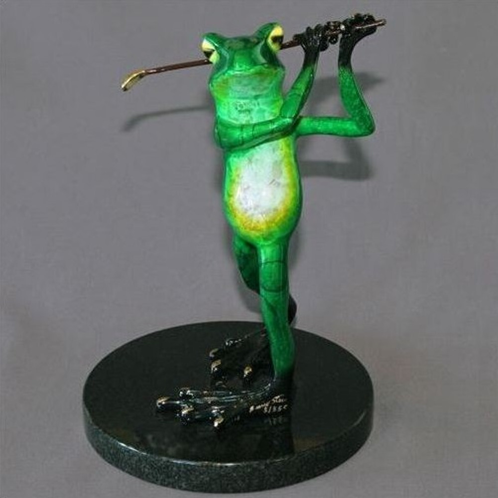 Frog Bronze Sculpture