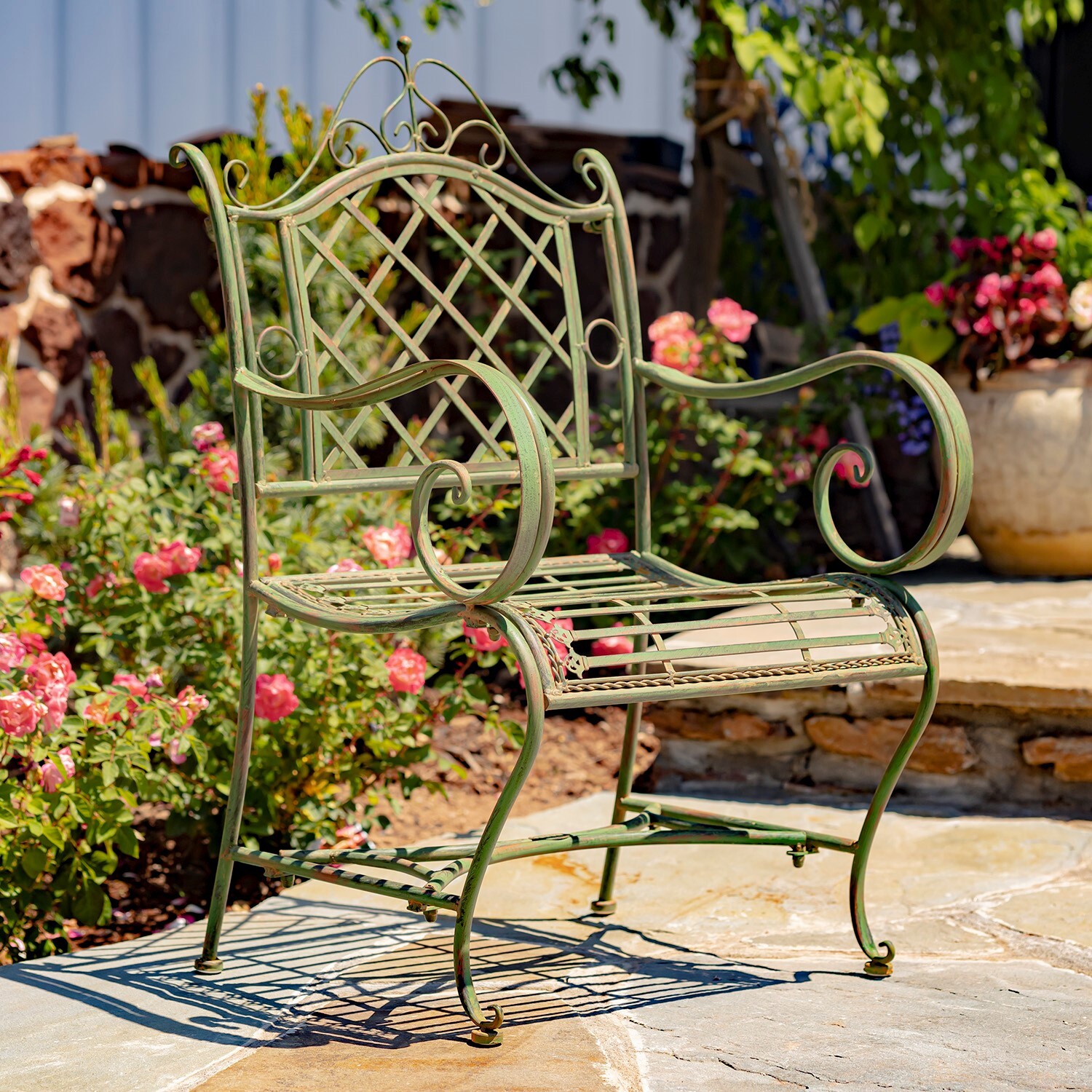 IRON GARDEN ARMCHAIR