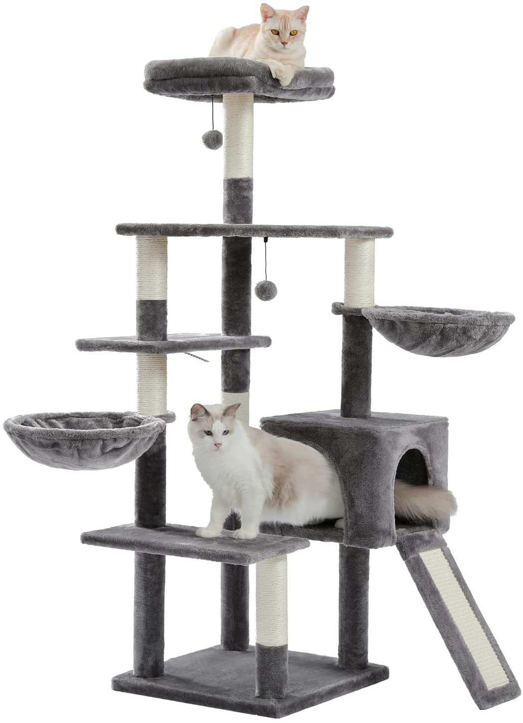 59.8 Cat Scratching Post / Tree / Pole - Gray