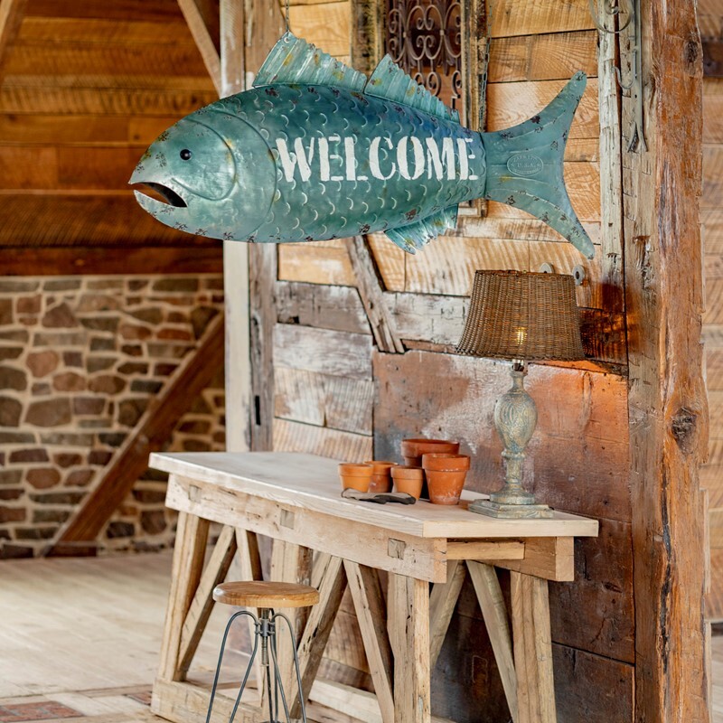 LARGE HANGING FISH