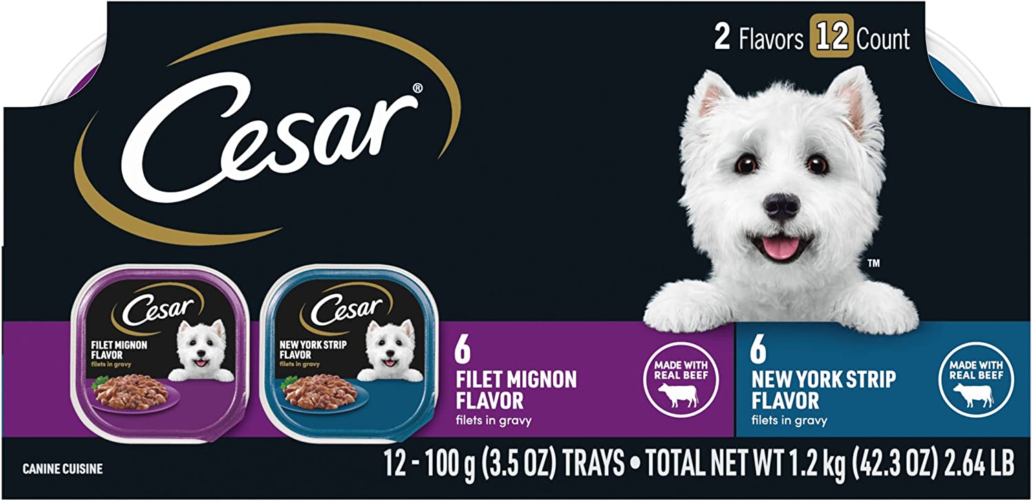 Dog Food Filets in Gravy Variety Pack