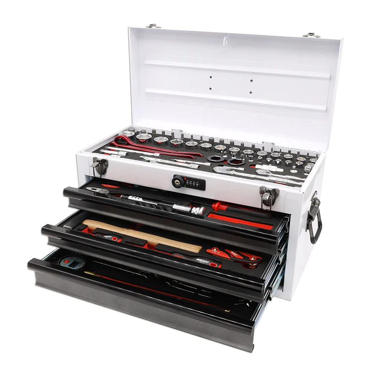 103-Piece Metric Toolbox. White Box