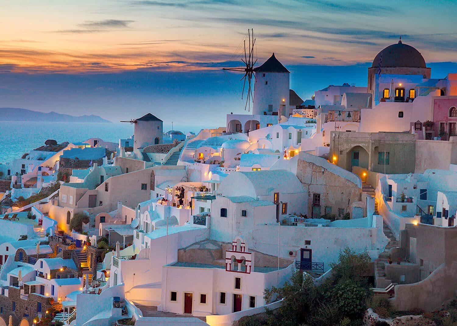 Santorini 1000 Piece Puzzle