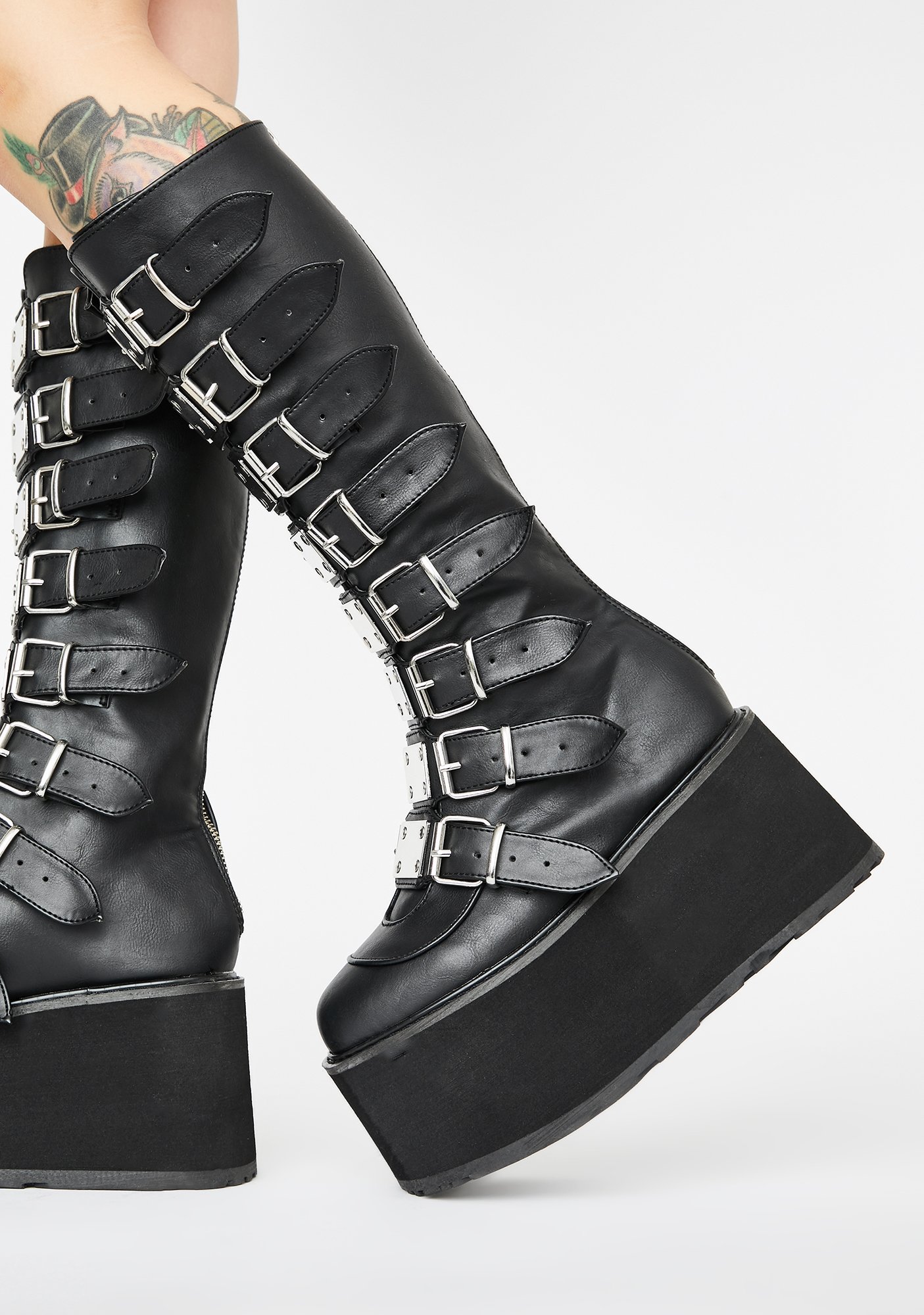 Damned Destiny Platform Boots