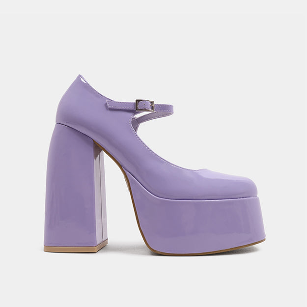 Lavender Sorbet Platform Heels