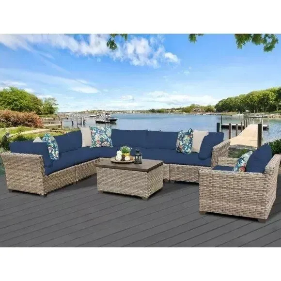 Rochford 8 Piece Sectional Seating Group with Cushions
