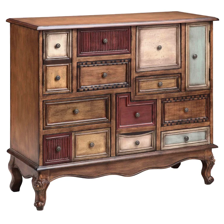 Chevelle 36'' Tall 9 - Drawer Apothecary Accent Chest